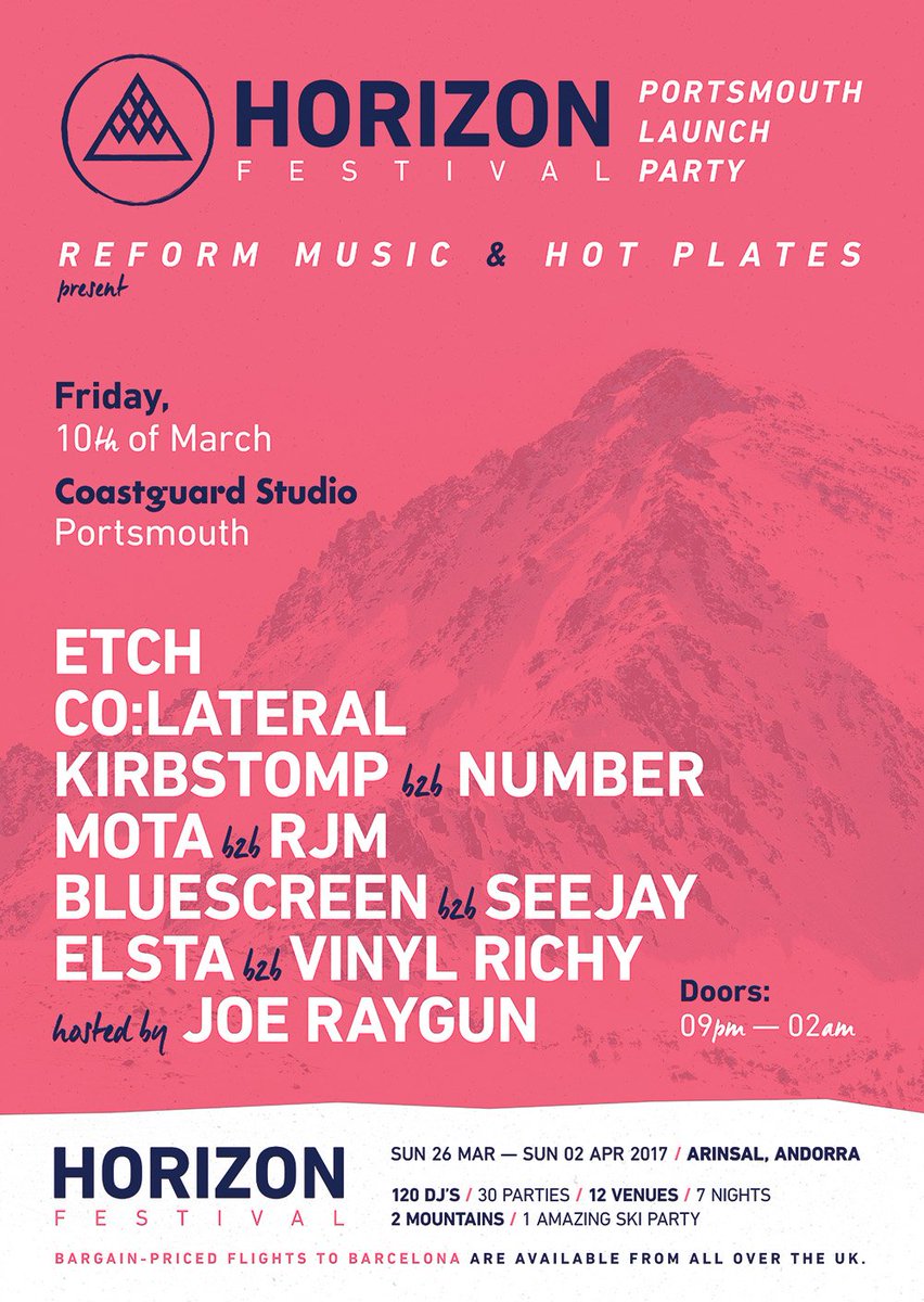 Horizon Festival Portsmouth Launch at The Coastguard Studio Feat. Etch: strongisland.co/2017/03/02/hor… <a href="/horizonfestival/">Horizon Festival</a> #Southsea