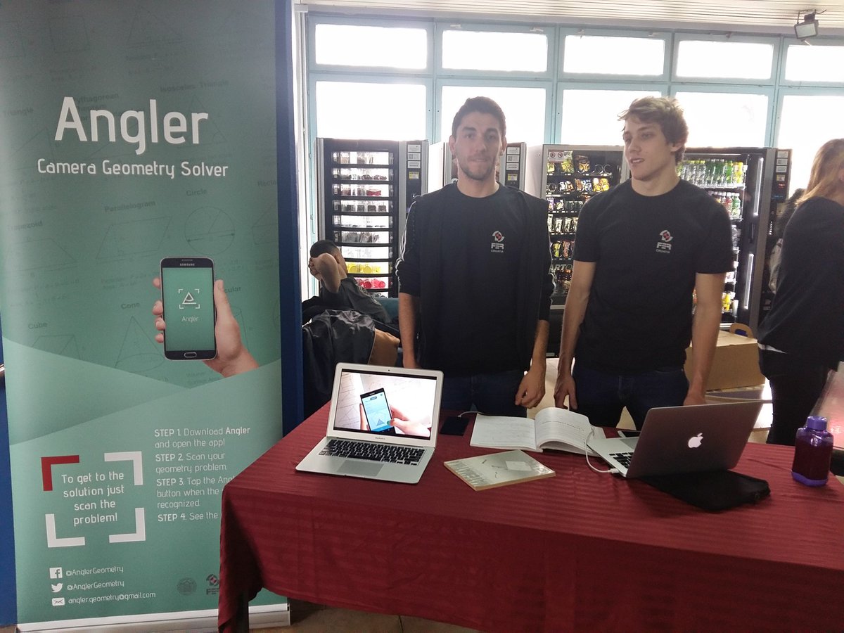 AnglerGeometry's tweet photo. Do you want to try our app? You can find us at MIOC today! 😉🖖 #AnglerGeometry https://t.co/Ixs768bgAs