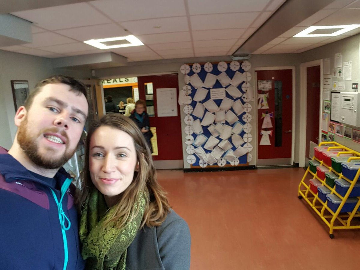 naomhgallagher's tweet photo. Well that's two votes in the bag! Excited to cast my vote for a positive & progressive future for NI 😆 #AE17 #RememberYourID #SouthBelfast https://t.co/bnzLiTzwzX