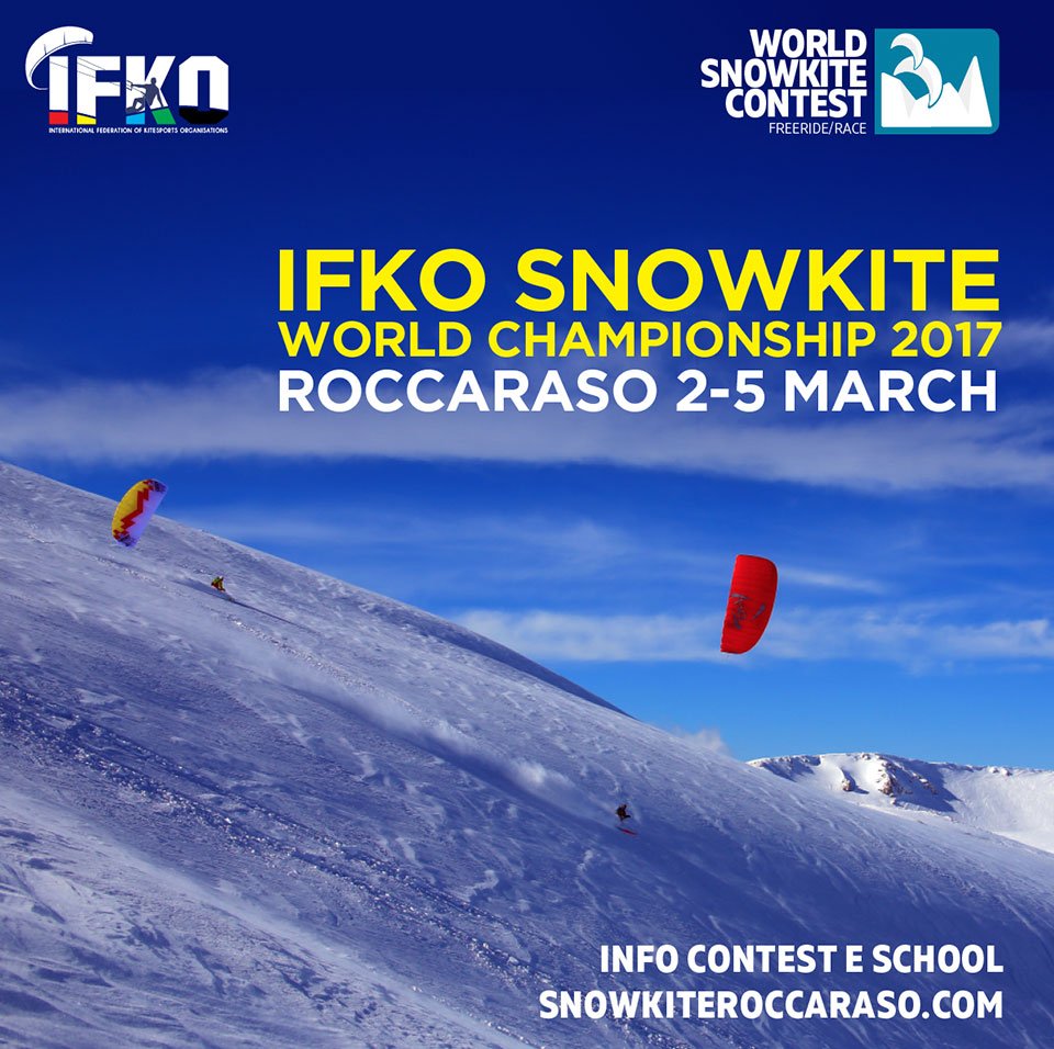 scimarche's tweet photo. #Roccaraso, Ifko #Snowkite World Championship 2017
#Altosangro #Kitesurf #Scimarche #Skikate #Skilift #Snow
https://t.co/mL2N8mSwUg https://t.co/DZCun88fok