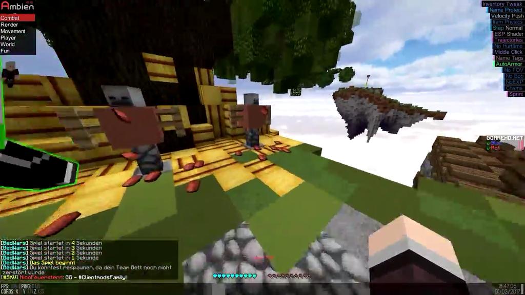 Jojoyoo11's tweet photo. Schaut mal links unten die #ClientmodsFamily ist sogar in Haze's video xD @Clientmods https://t.co/ak1G9qEFy5