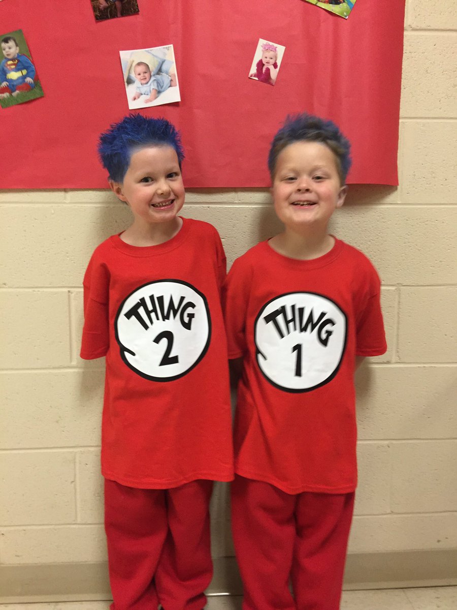 kkeithecsd's tweet image. Happy Birthday, Dr. Seuss!  It's Read Across America Day!!! @jkeithecsd @LynnieBrooke  #Thing1And2 #FunForAll #Seuss #ReadAcrossAmerica