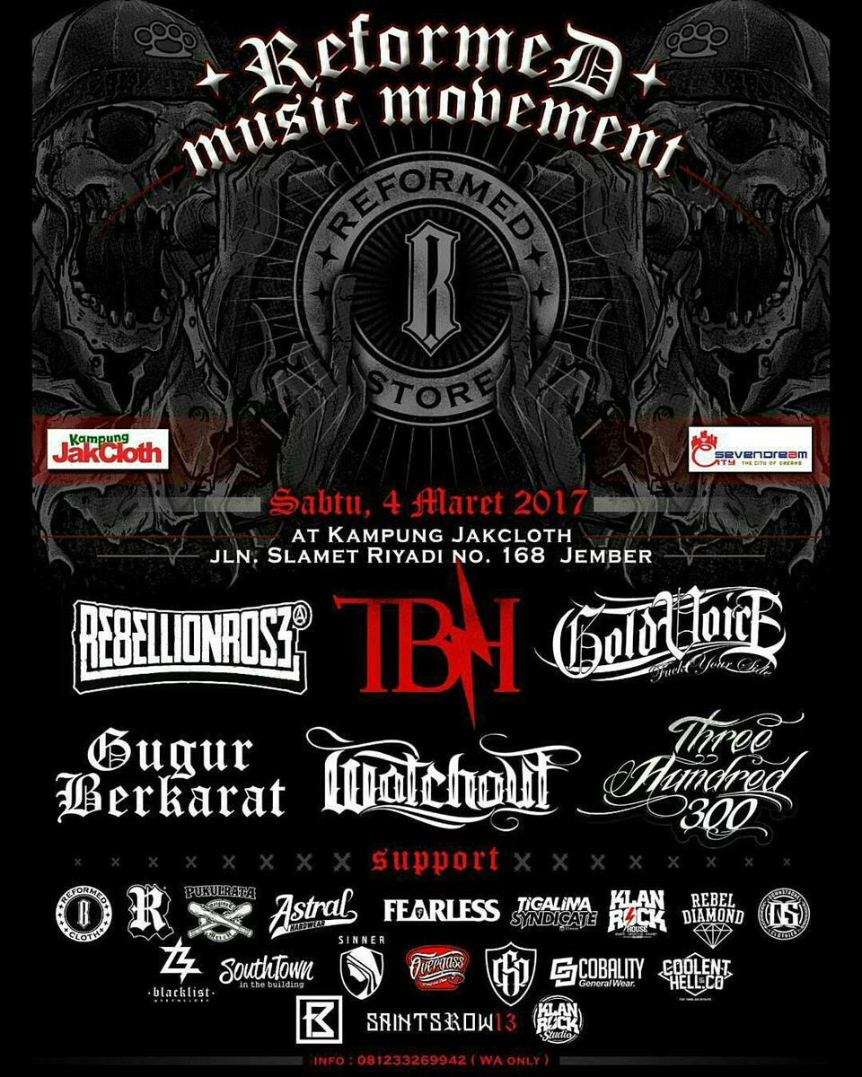 Sampai bertemu &amp; selamat sampai tujuan para tamu terhormat 😊 
<a href="/GoldVoice_Bali/">GoldVoice Bali</a> <a href="/RebellionRose/">Rebellion Rose</a> @TheBullheadBali .. #reformedmusicmovement