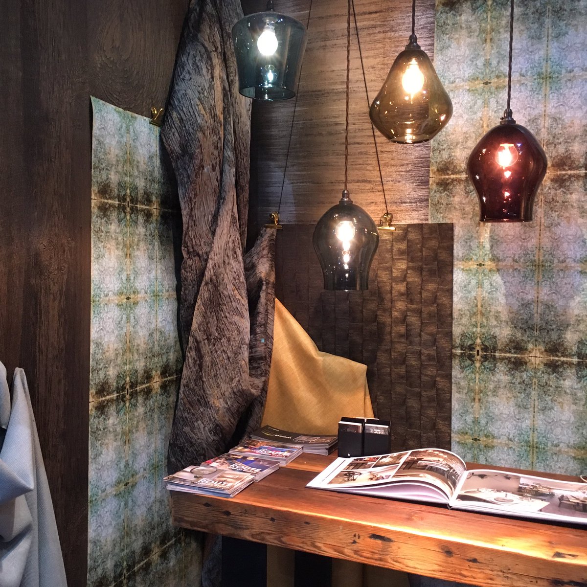 Wonderful @curiousastudio pendants on our stand <a href="/LHAtweets/">Lakes Hospitality Trade Show</a> #interiordesigners #cumbria