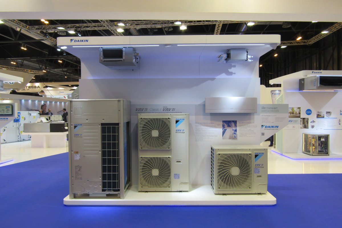 Daikin_es's tweet photo. ¿Conoces nuestras unidades VRV IV? Acércate a nuestro stand en la #Feria_CR https://t.co/MDykBWcv9U