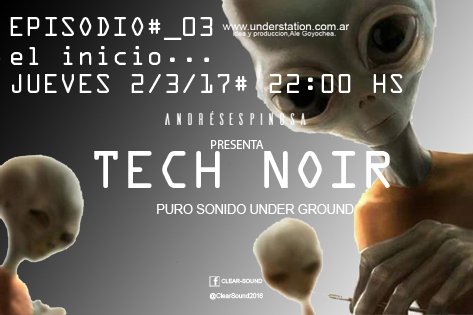 procode_HDTV's tweet image. esta noche understation.com.ar explota, llega otro episodio ,
el numero # 3.
.TECH NOIR by Andres Espinosa. 22:00hs.