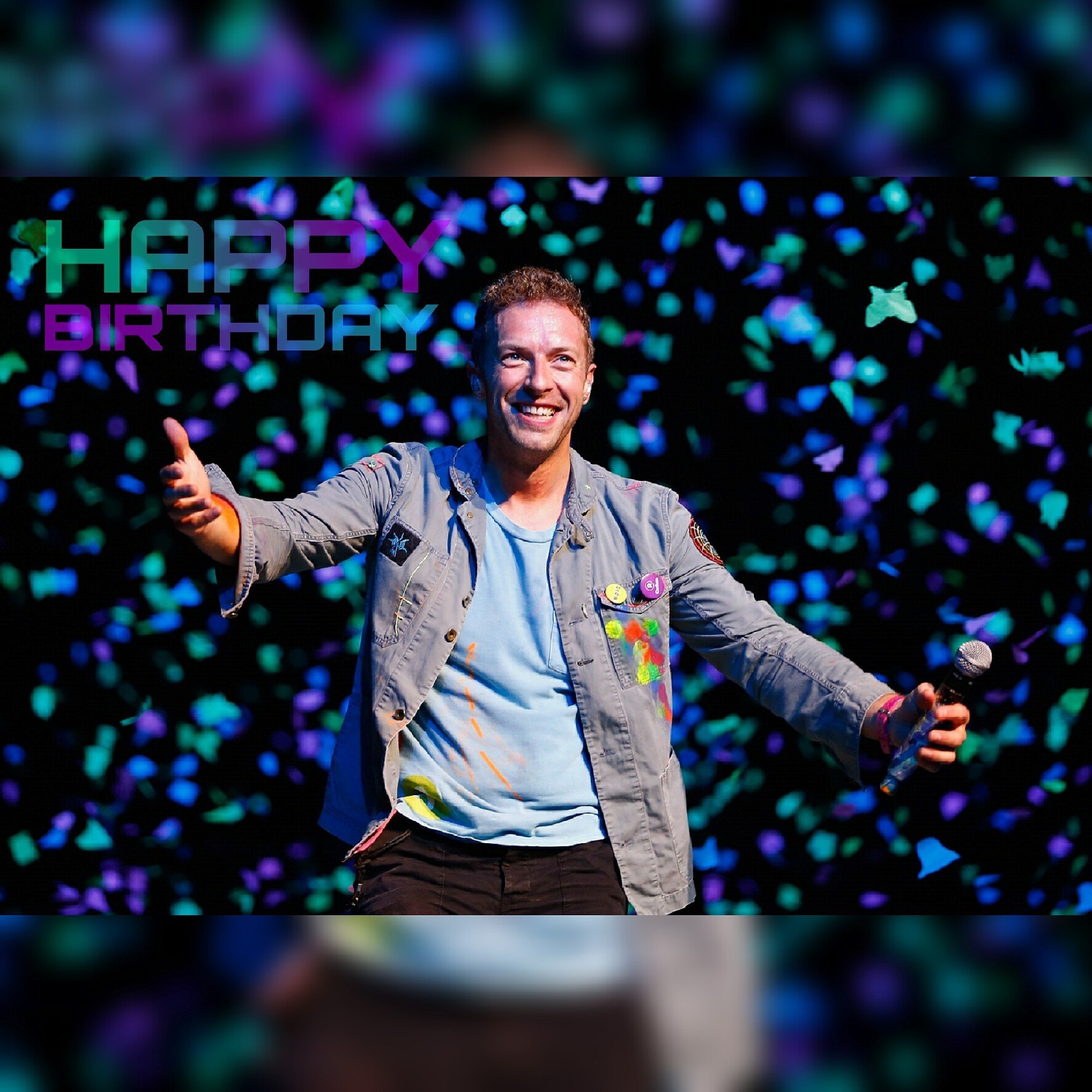 He\s turned 40 yo!
Happy Birthday Chris Martin 