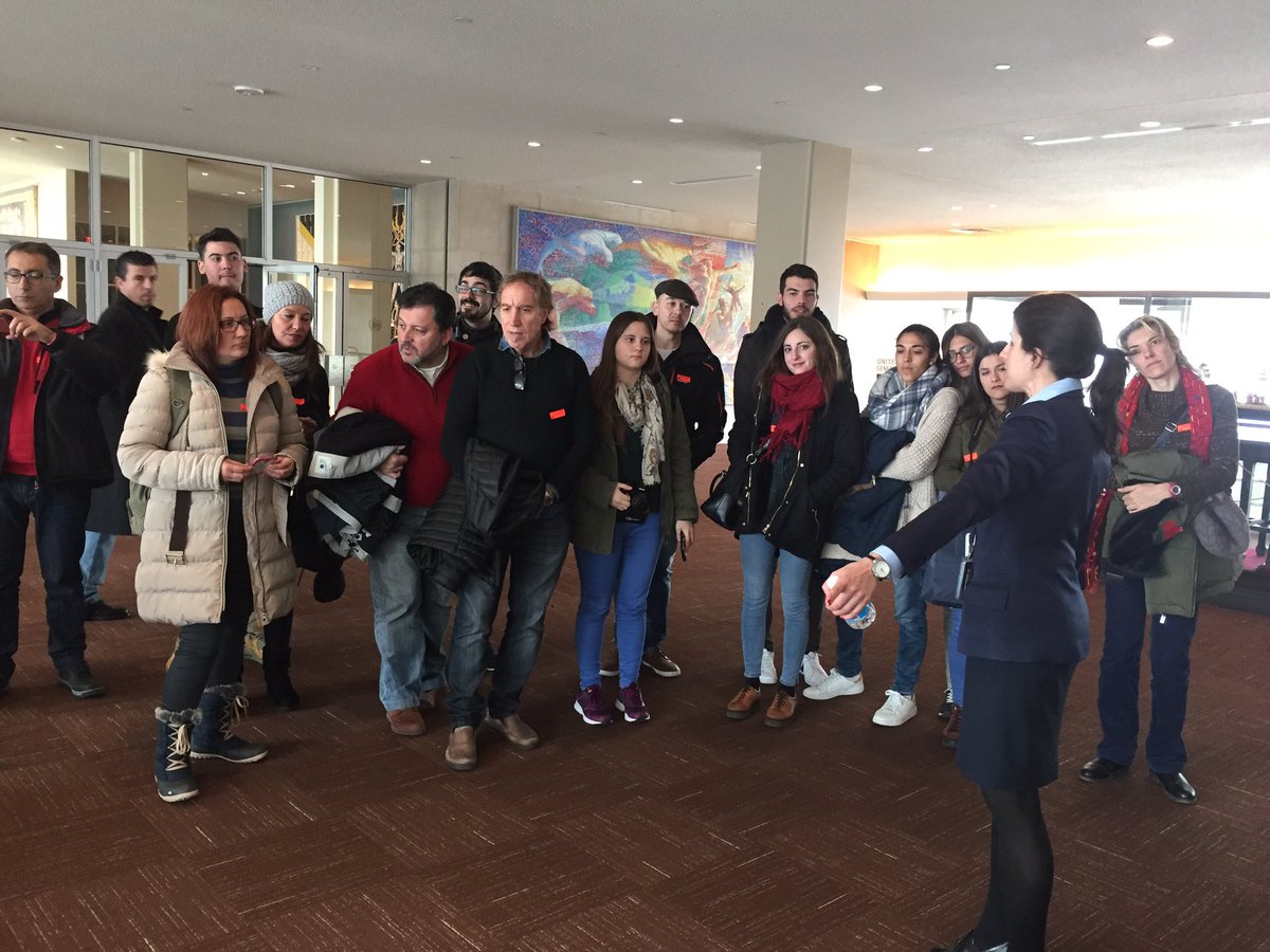 jesuseoialcala's tweet photo. If I have to pick an unforgettable moment in NYC, it is the visit to the @UN. Great staff, guide and a final complimentary surprise. https://t.co/QTTkvrCXJI
