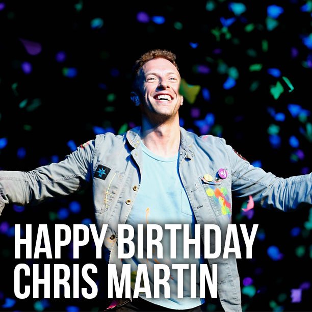 Happy 40th Birthday to Chris Martin 