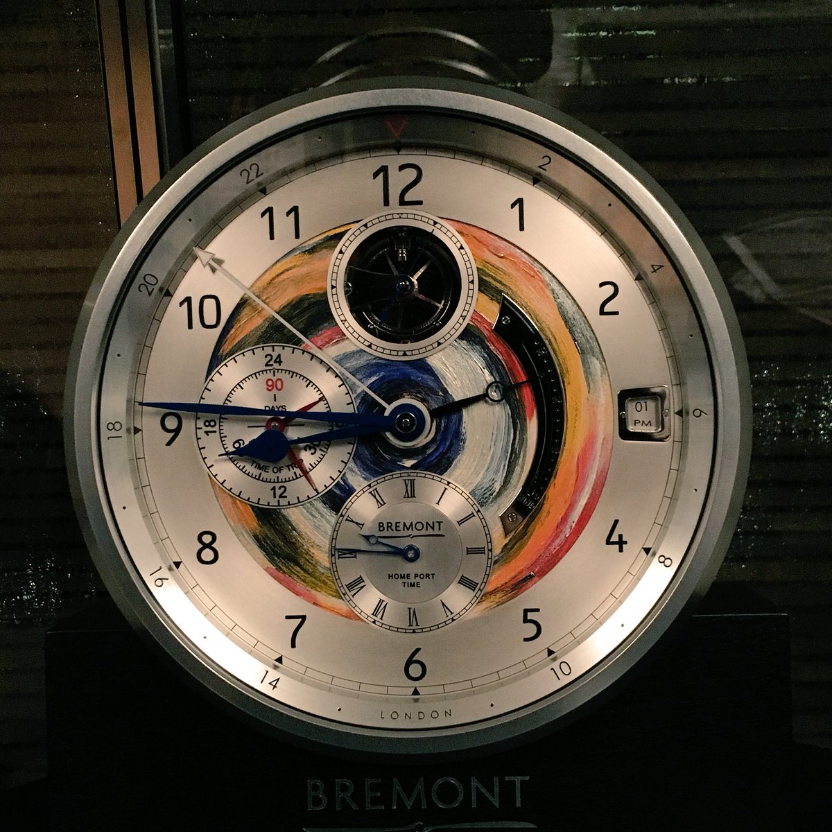 the_watchnerd's tweet image. New Ronnie Wood piece #clocknerd
