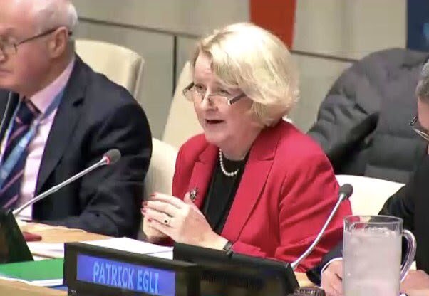 JanMBeagle's tweet photo. Speaking at ECOSOC: broad partnerships &amp; support needed to scale up &amp; meet #QCPR2016 expectations. #AIDS response has key lessons learned. https://t.co/DkRNVP8BPC