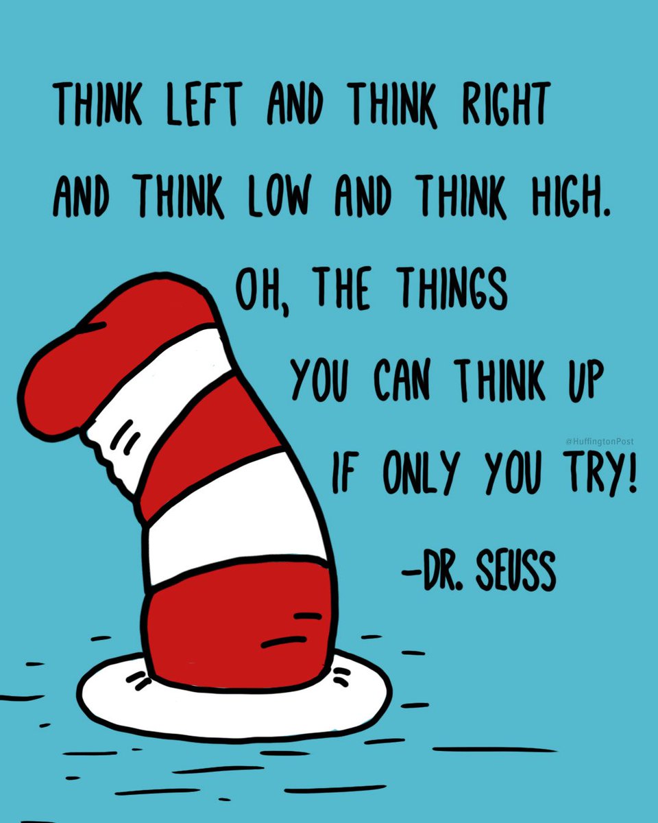 HuffPostFamily's tweet photo. Happy birthday, @[Dr. Seuss]! https://t.co/hPylPkLwPR