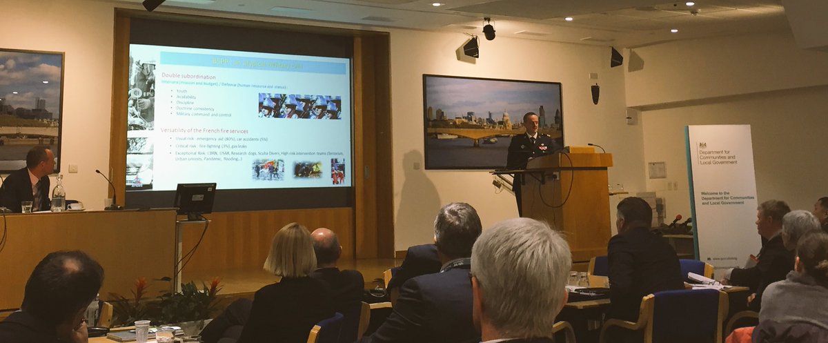 WMidsPrepared's tweet photo. #Paris Attacks: response & consequence management lessons - Col Didier Chalifour, Chief of Operations & Prevention #PreparedPanda #LRFChairs https://t.co/Arga7sUmP2