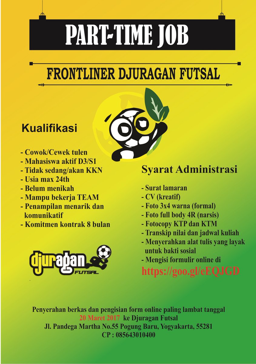 Bekerja secara team yang benar, Lik. Kalau jadwal kerja nanti diatur sendiri. Mandiri kok #2