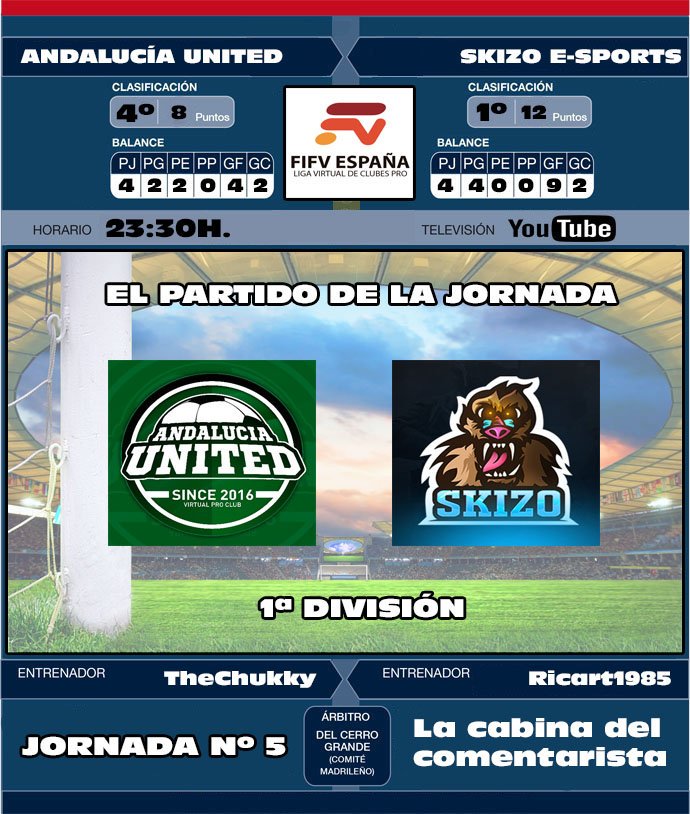 El partidazo de la Jornada en @FifvEspana ¡ Mucha suerte a ambos !