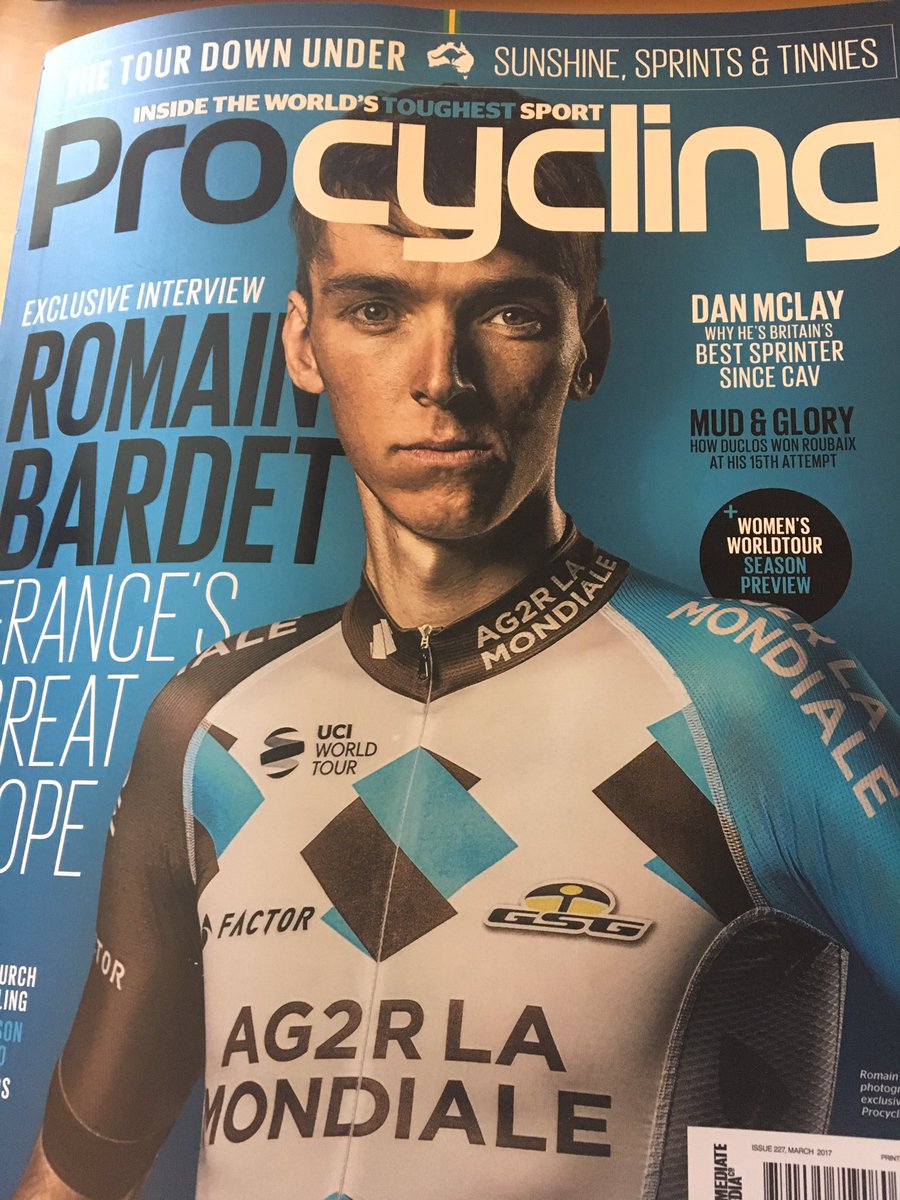 Having fun reading this months @Procycling_mag "the <a href="/envecomposites/">ENVE Composites</a> 7.8 is that special wheelset". Nice.