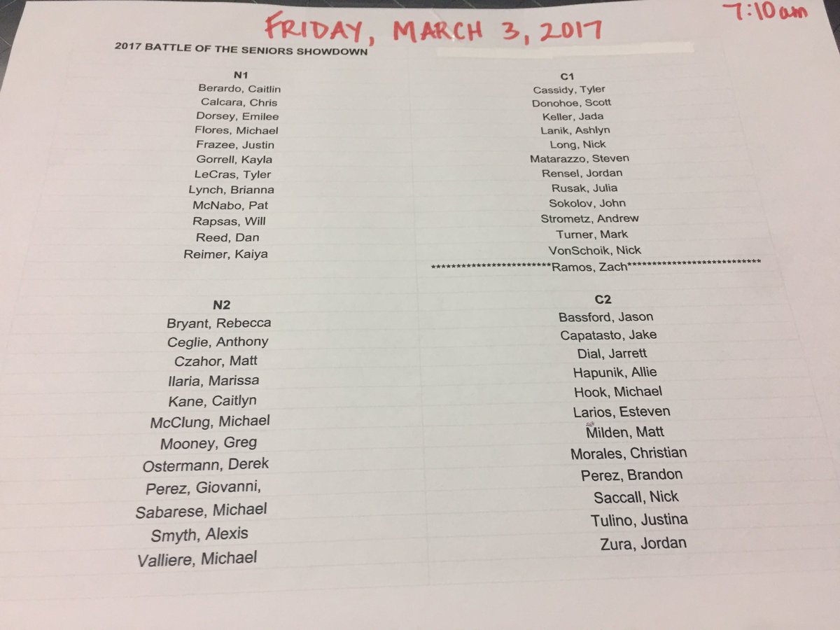 LthsOf's tweet photo. Attention seniors if you are in the senior showdown please report to the gym at 7:10 tomorrow morning!!🏐 https://t.co/xAYvM5dCql