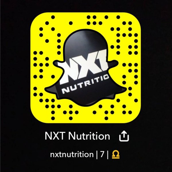 We are now on Snapchat!!

Add us: nxtnutrition