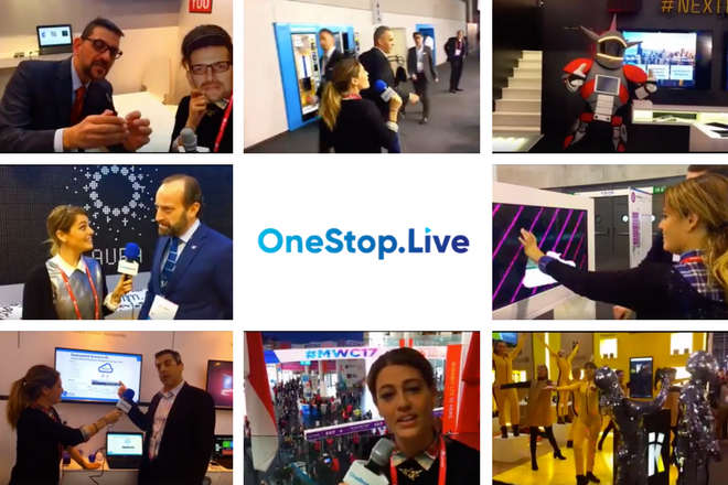 onestoplive's tweet photo. We're so honored to be able to interview all these amazing startups from around the world at #mwc17! https://t.co/Cmmg6QOEw0