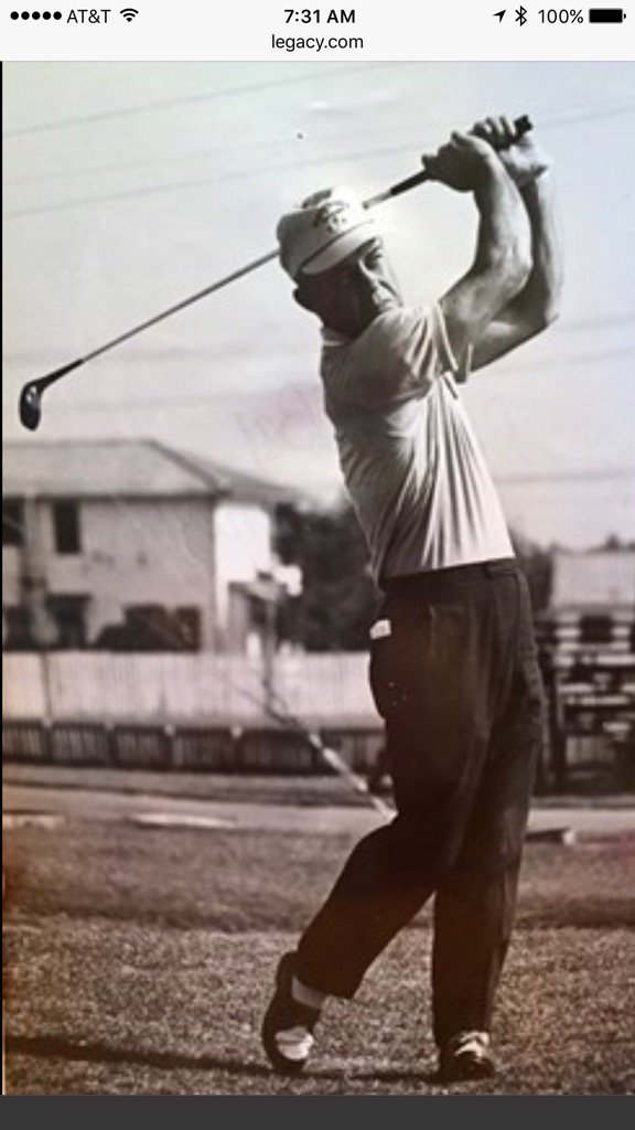ricorule's tweet photo. Wanted to share my Pops smooth swing. #pappasan https://t.co/VwQN2FBTaZ
