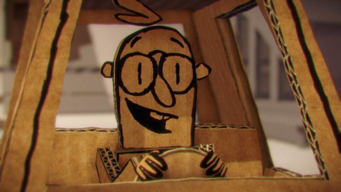 Mr. Carton, une websérie d'animation qui mêle carton et technologie de pointe actualitte.com/t/JMUAbicK