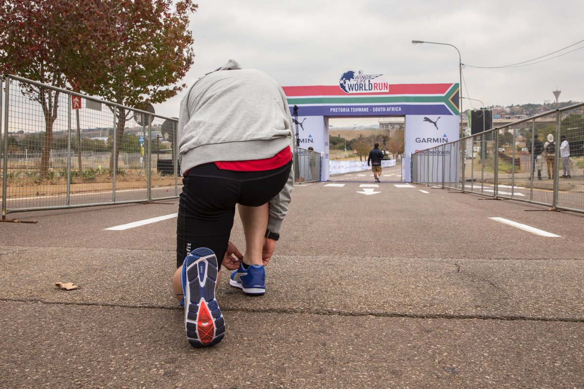 Laced up yet? On 7 May, the world runs together! 🏃‍♀️ Sign up for #WorldRun here: wingsforlifeworldrun.com