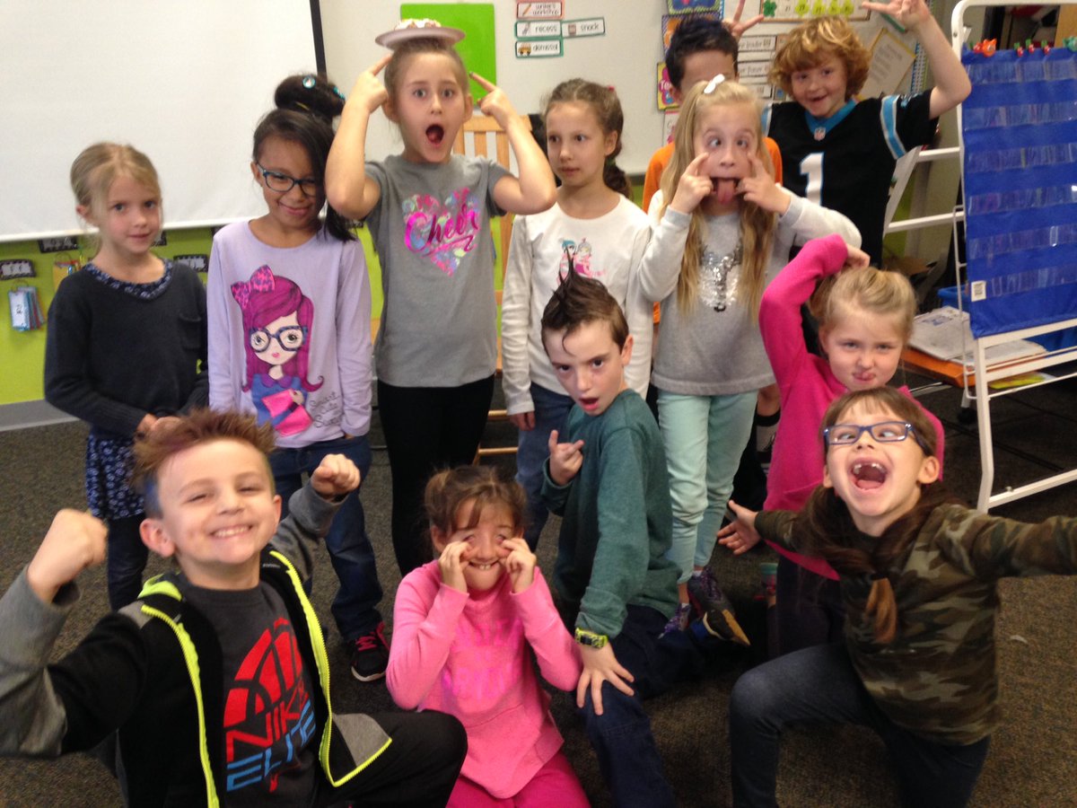 Read Across America and these crazy hair kids!  ❤ them!