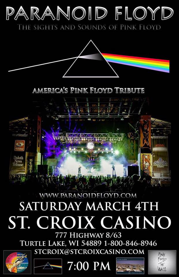 Paranoid_Floyd's tweet photo. Saturday Night!  @StCroixCasinos Turtle, Lake, WI https://t.co/zifLWlLUzo