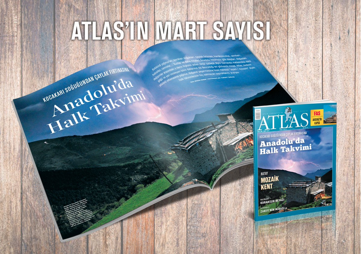 Hava olayları Anadolu insanını ve günlük yaşamını nasıl etkiliyor? Ne tür alışkanlıklara, inanışlara kaynak oluyor? Atlas'ın Mart sayısında.
