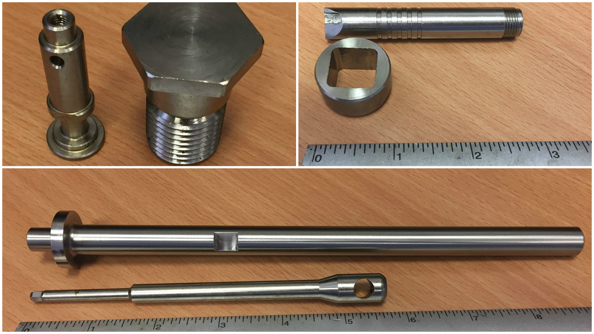 impresspmltd's tweet photo. We #machined these parts using our sliding head machines. We can machine up to Ø32mm stock bar, with finished sizes from Ø0.7mm to Ø32mm. https://t.co/uzkLhcBCKY