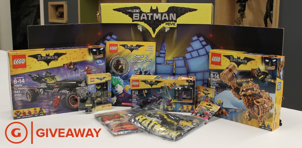 GSUniverse's tweet photo. RT &amp; Follow us for a chance to win this @LEGOBatmanMovie box of swag!

Winner picked March 5. Thanks to our friends at #WBCP! #Sponsored https://t.co/csaKe1tsDS