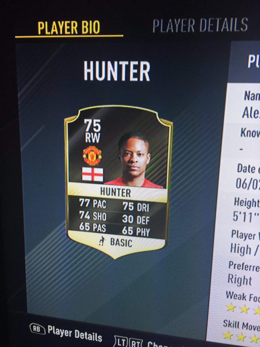 Completed the journey now got Alex hunter in my ultimate team yeet