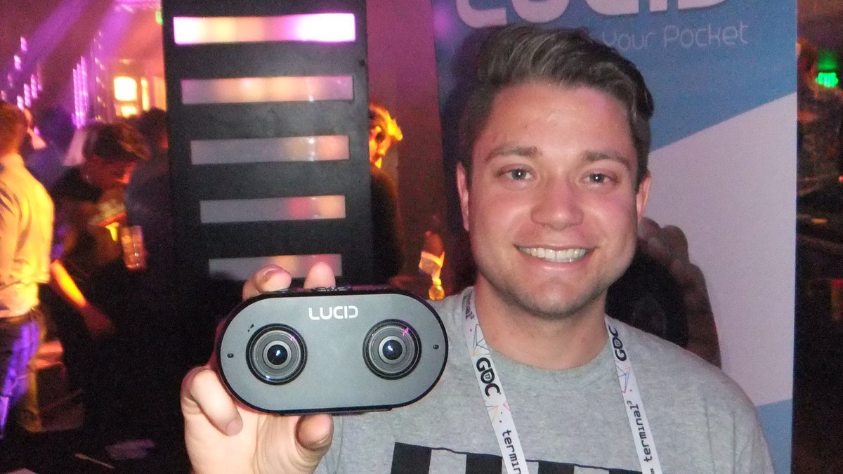 MTBXP_official's tweet photo. Had a great time at the @SVVRLIVE @SFVRtech #vrmixer last night! We got to demo the @Lucid_Cam! #GDC17 #VRDC #VR https://t.co/Js53ZvfN6a