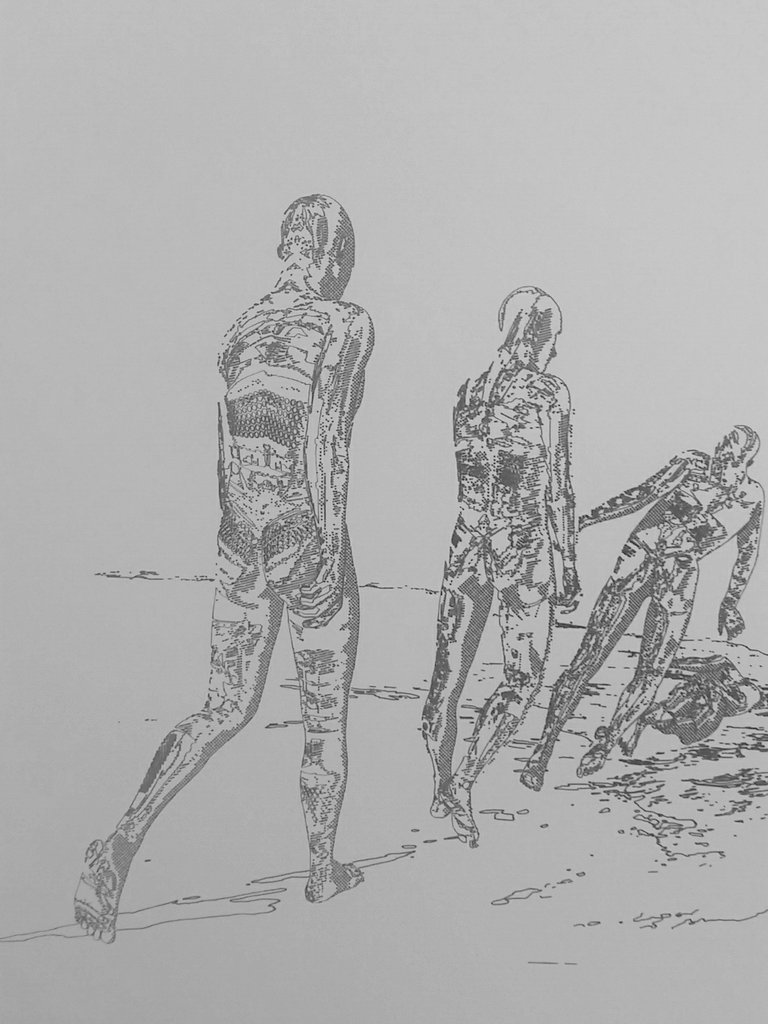 sterlingcrispin's tweet photo. My art is on view at the #springbreakartfair until the 7th come say hi https://t.co/tPwlt9qaHX
