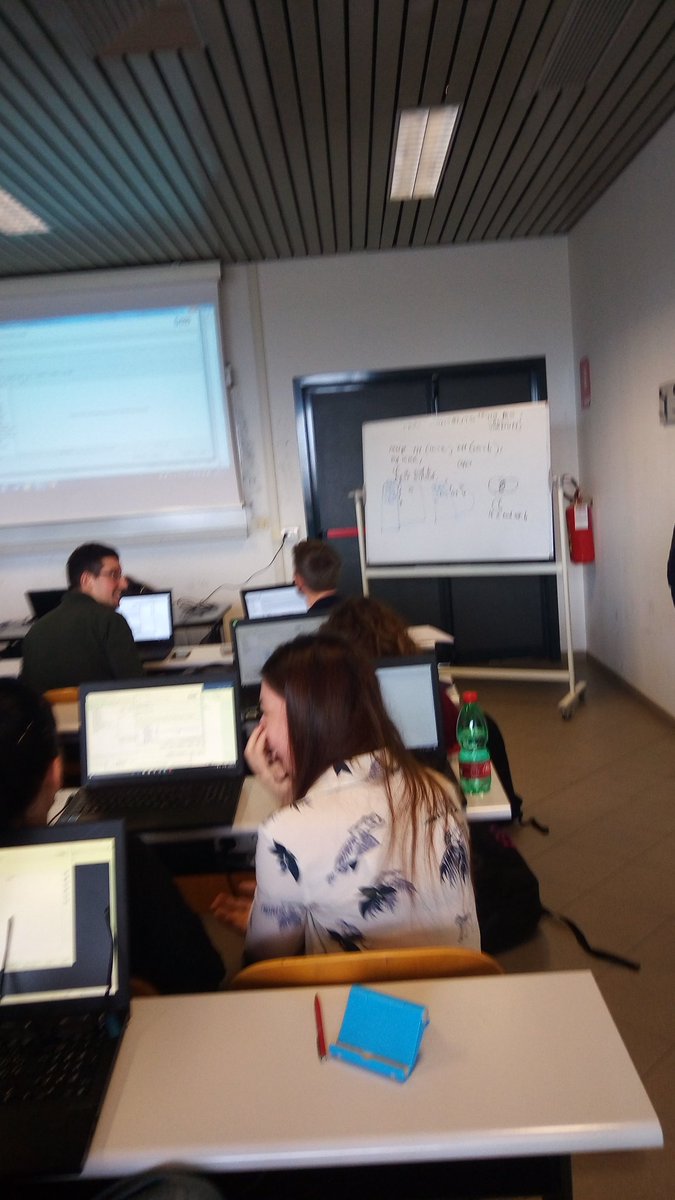 mastercesma's tweet photo. Finisce il primo ciclo di @SASsoftware ed EnterpriseGuide. Un Grazie infinito ad@ALESSANDRABARONE per questi 9gg #MasterCesma #Workhard https://t.co/cO4I24fVxi
