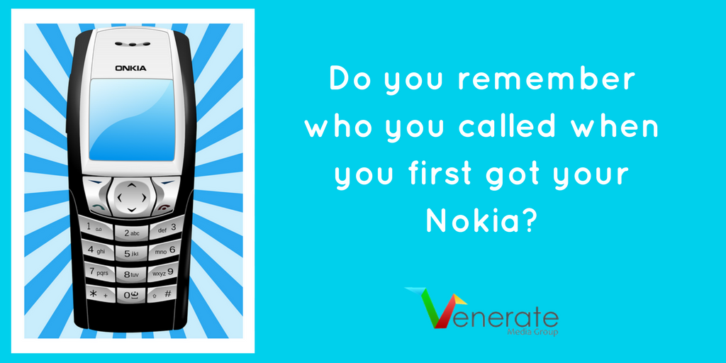 VeniDigiMedia's tweet image. Who’s the first person you called when you got your Nokia phone?  #TBT #ThisOldTech