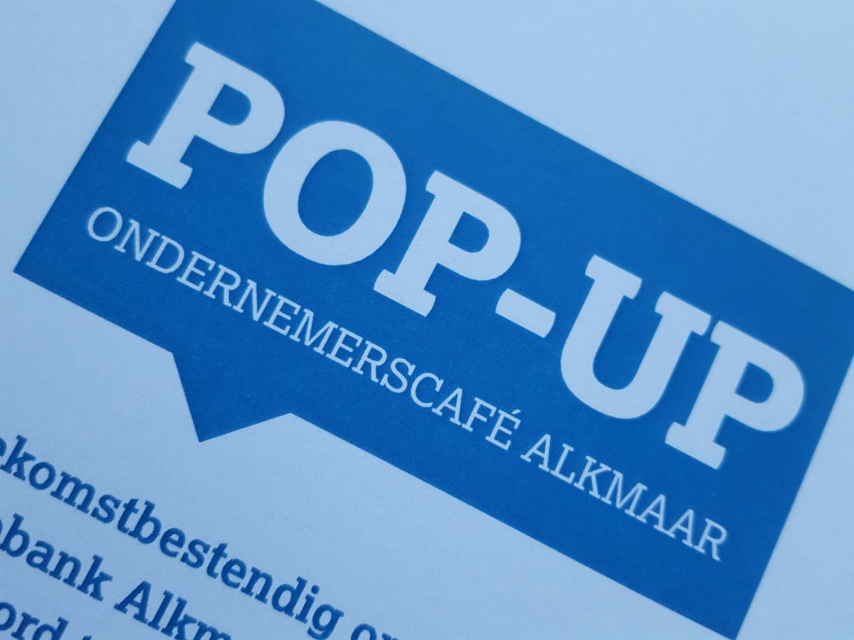 Pop-up Ondernemerscafé (10/04):
TOEKOMSTBESTENDIG ONDERNEMEN!
EN HOE DAN?
Info en/of aanmelden via bit.ly/2mJUPVr