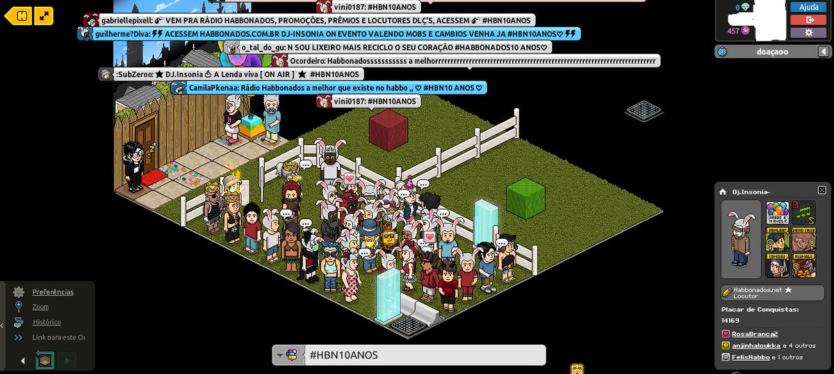 OficialInsonia's tweet photo. #HBN10ANOS @HabbonadosNews E pra finalizar a Programação aquela venho print com meus Queridos Ouvintes, Obrigado a Todos <3 https://t.co/8Cs5FvjhfF