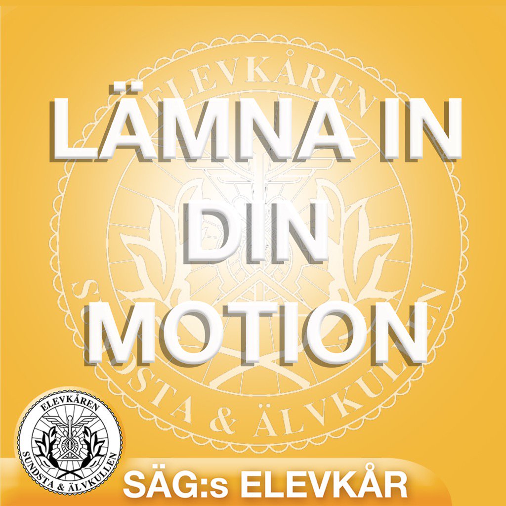 sagelevkar's tweet photo. Det går även utmärkt att lämna in en motion från och med nu. Besök facebook för mer information🐘 https://t.co/qDxiTu4xog