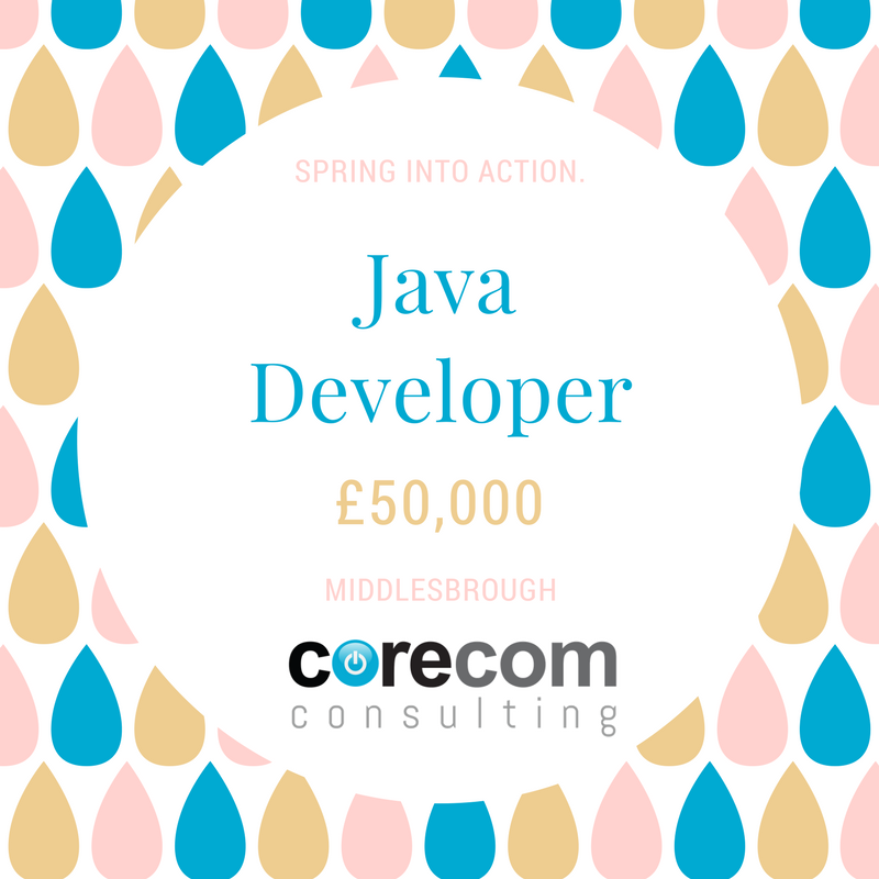 CorecomJobs's tweet photo. #JavaDeveloper / #Middlesbrough / £50,000 salary / excellent benefits. Spring into action and apply here: https://t.co/PUp1WPLrQT https://t.co/6nkxF3775z