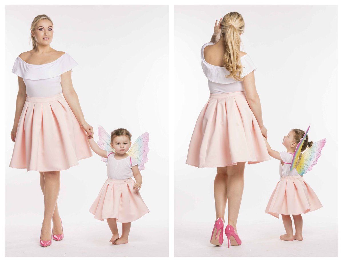 Exciting new collection of stunning #mother &amp; #daughter matching clothes! #irishbizparty #mummy #MothersDay Shop Now ellaandholly.com