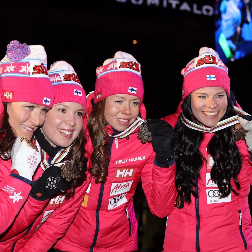 Hieno päivä! #oletvoittaja #xcteamfin 📷: SHL / Teemu Moisio