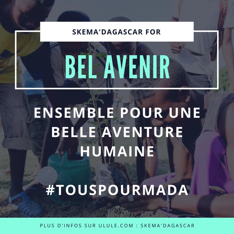 FondationUCA's tweet photo. Projet #solidaire à #Madagascar porté par 28 étudiants du #ProgrammeID de #Skema. Pour soutenir ce projet RDV sur https://t.co/Xbll42kgfk https://t.co/SvdfXm2PVL