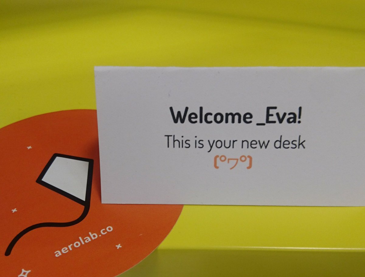 Aerolab's desk