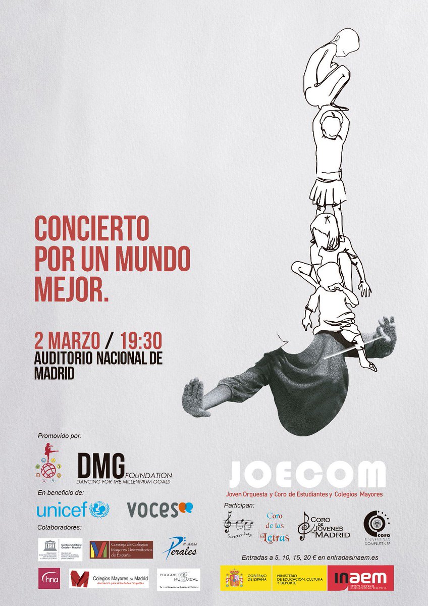 culworldtoursp's tweet photo. Nosotros ya tenemos nuestras entradas! 
hoy a las 19:30 @JASimarro  #Conciertoporunmundomejor @Voces140 @UNICEF 
https://t.co/Z12A15FL2v https://t.co/NT0O8x7DJI