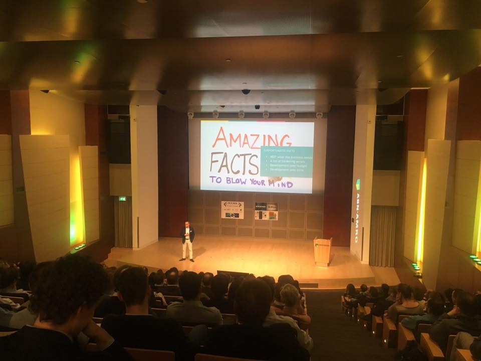 .<a href="/arievanbennekum/">Arie van Bennekum</a> presented today "#Agile as a metabolism, myths and paradigms" at <a href="/ABNAMRO/">ABN AMRO</a>