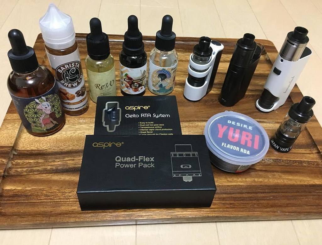 RESET_owner's tweet photo. vapeを知ってからまだ2カ月。。。
ハマりすぎでしょ。
#vape #aspire #kagerteck #teslacigs #eleafpico #yurirda #koik… https://t.co/pUihsHTSZZ https://t.co/9R0qhaBxYo