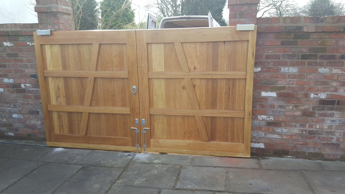 Wooden Gate Timber On Twitter Hardwood Manual Sliding Gates