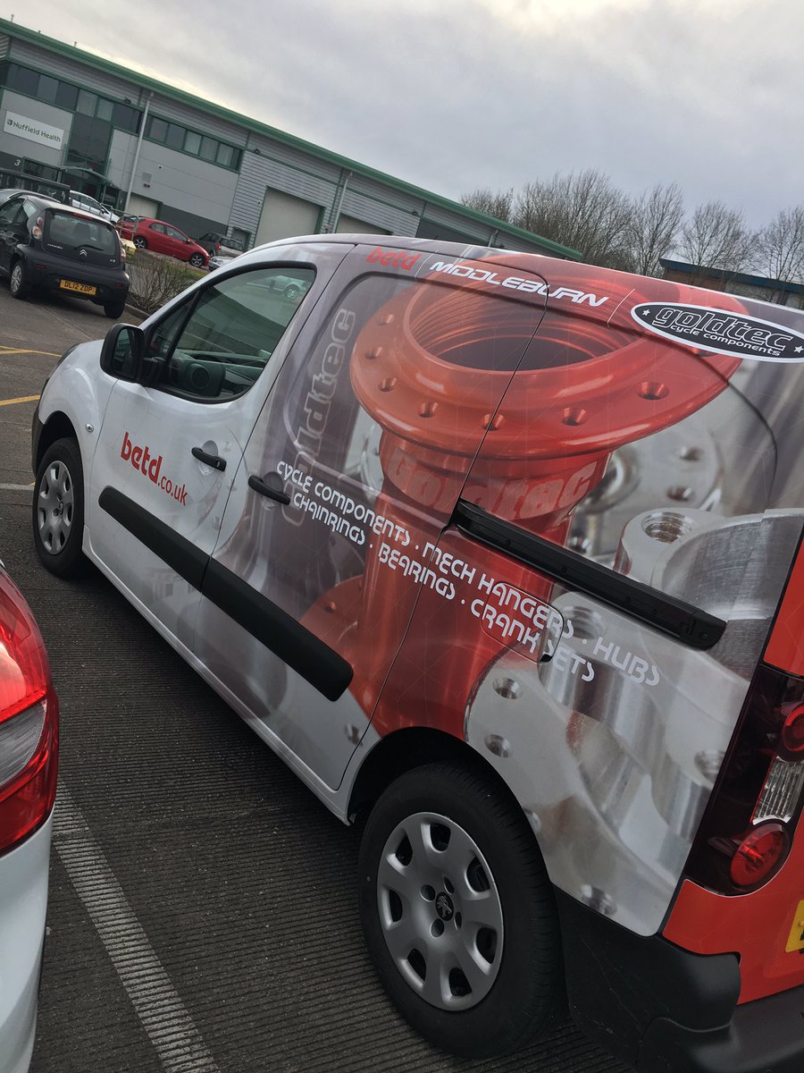 betdcomponents's tweet photo. How good does our new van look?! Thank you very much @Creative_Stoke. Make sure you keep an eye out for us on the roads🚗🚗🚗 @KMFmetal https://t.co/JkomTTCHPW