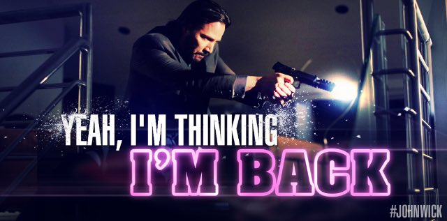 DistantLaugh's tweet photo. Keanu Reeves is back as #JohnWick in #JohnWickChapterTwo.
In theaters now.
#JohnWick2 https://t.co/fokQ6uTs5k